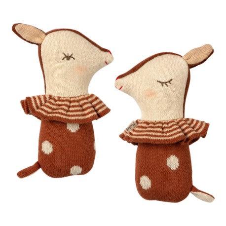 Grzechotka Bambi, rusty - Maileg