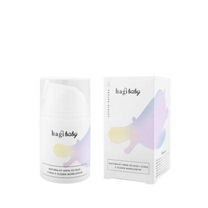 HAGI BABY NATURALNY KREM DO BUZI I CIAŁA Z OLEJEM MORELOWYM
