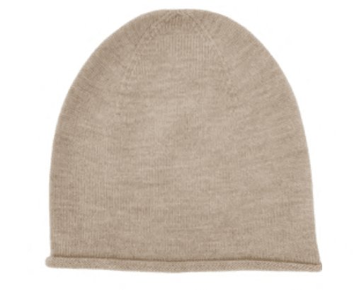 Czapka z wełny merino - całoroczna - Hvid