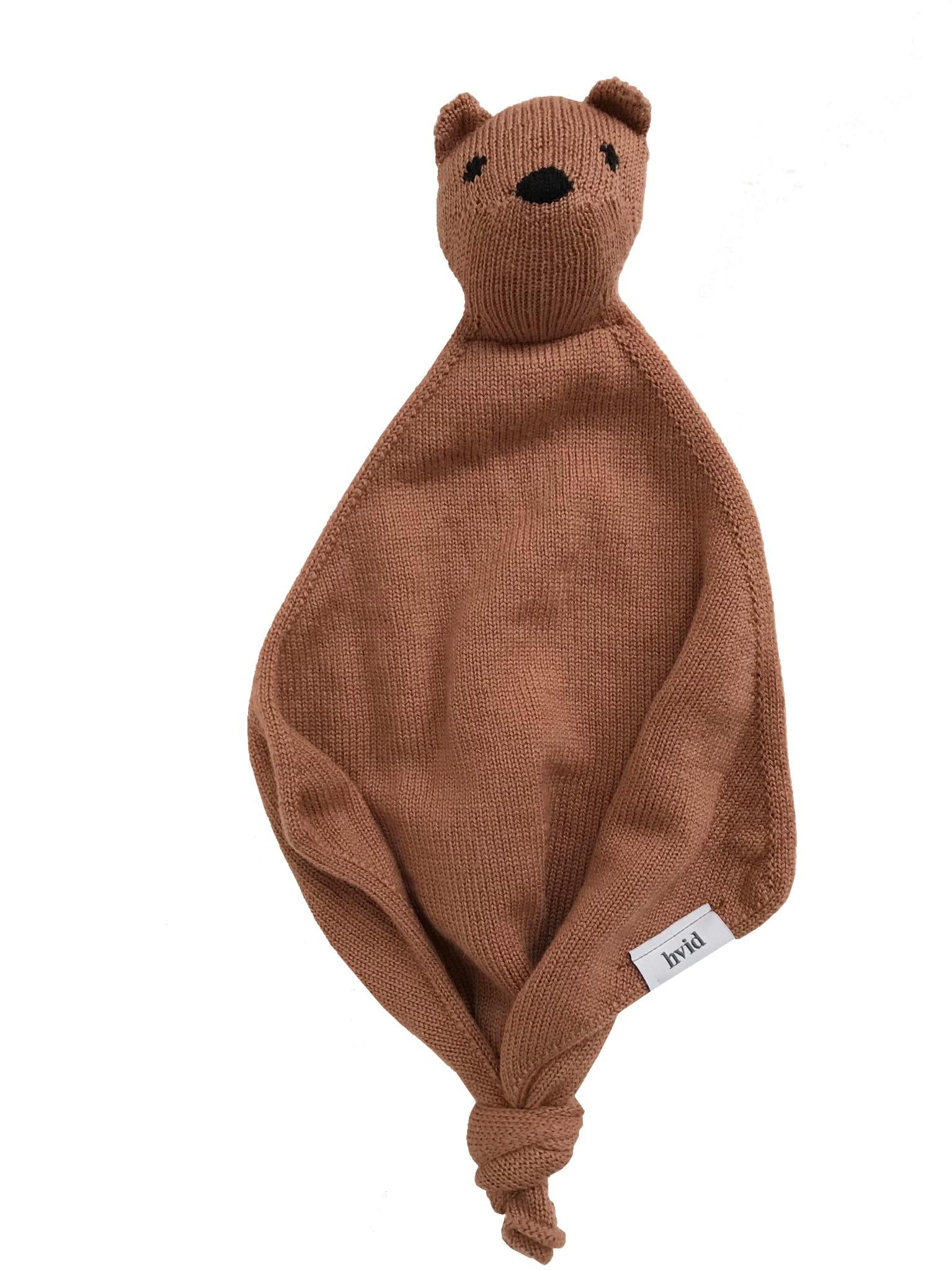 Przytulanka z wełny merino - miś TOKKI