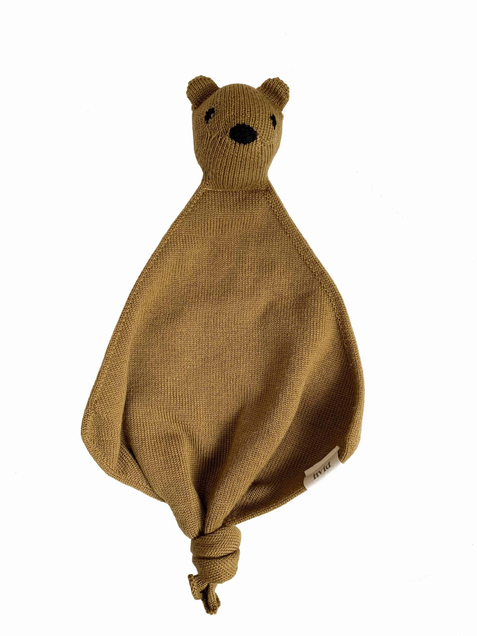 Przytulanka z wełny merino - miś TOKKI