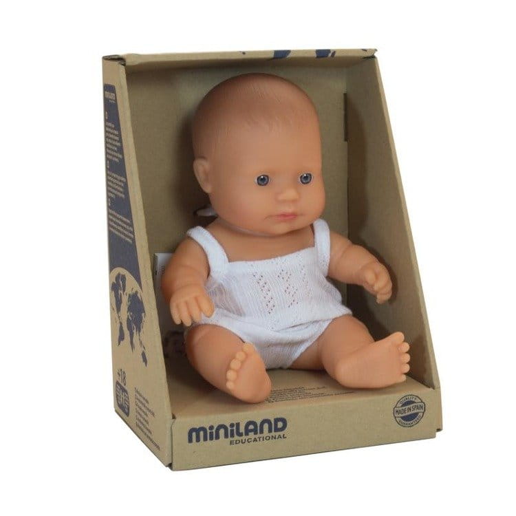 Lalka dziewczynka - Europejka, 21cm - SLOW STORE