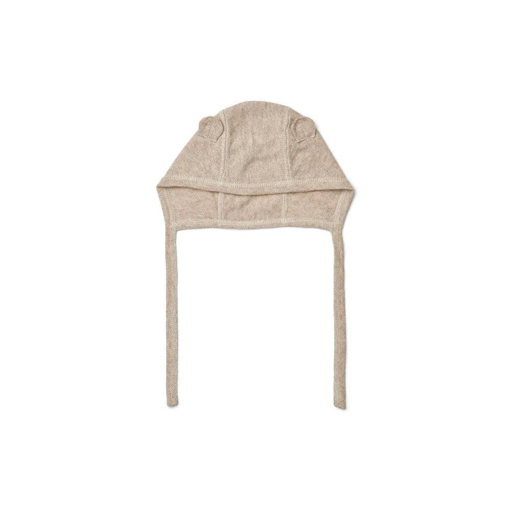 Liewood - Bonetka z wełny merino; 0-3 m - Sand