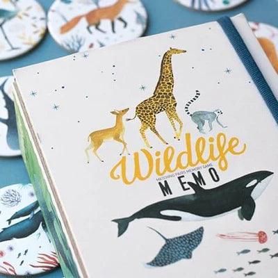 Wildlife Memo – gra memory dla dzieci (dzika przyroda)