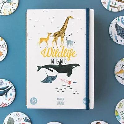 Wildlife Memo – gra memory dla dzieci (dzika przyroda)
