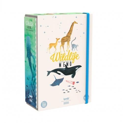 Wildlife Memo – gra memory dla dzieci (dzika przyroda)