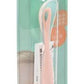 Łyżeczka silikonowa 4m+, old pink - SLOW STORE