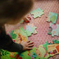 Puzzle w walizce Ogród, 36 elementów, 4+