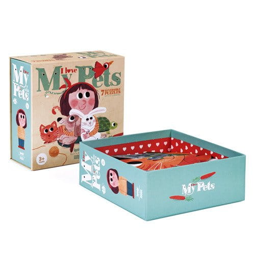 Puzzle Kocham Moje Zwierzątka - SLOW STORE