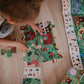 Puzzle obserwacyjne w walizce - Farma, 24 elementy - SLOW STORE