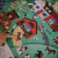 Puzzle obserwacyjne w walizce - Farma, 24 elementy - SLOW STORE
