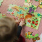 Puzzle w walizce Ogród, 36 elementów, 4+ - SLOW STORE