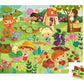 Puzzle w walizce Ogród, 36 elementów, 4+ - SLOW STORE