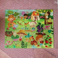 Puzzle w walizce Ogród, 36 elementów, 4+ - SLOW STORE