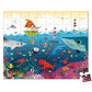 Puzzle w walizce Podwodny świat, 100 elementów, 6+ - SLOW STORE