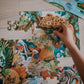 Puzzle w walizce Przygoda w kraju Inków, 100 elementów - SLOW STORE
