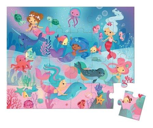 Puzzle w walizce - Syreny, 24 elementy 3+ - SLOW STORE