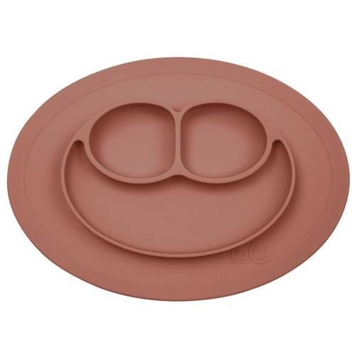 Silikonowy talerzyk z podkładką mały 2w1 Mini Mat - SLOW STORE
