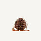 Torebka - worek na ramię - Pouch bag adventure - meet me in the meadows - tartan / map green - SLOW STORE