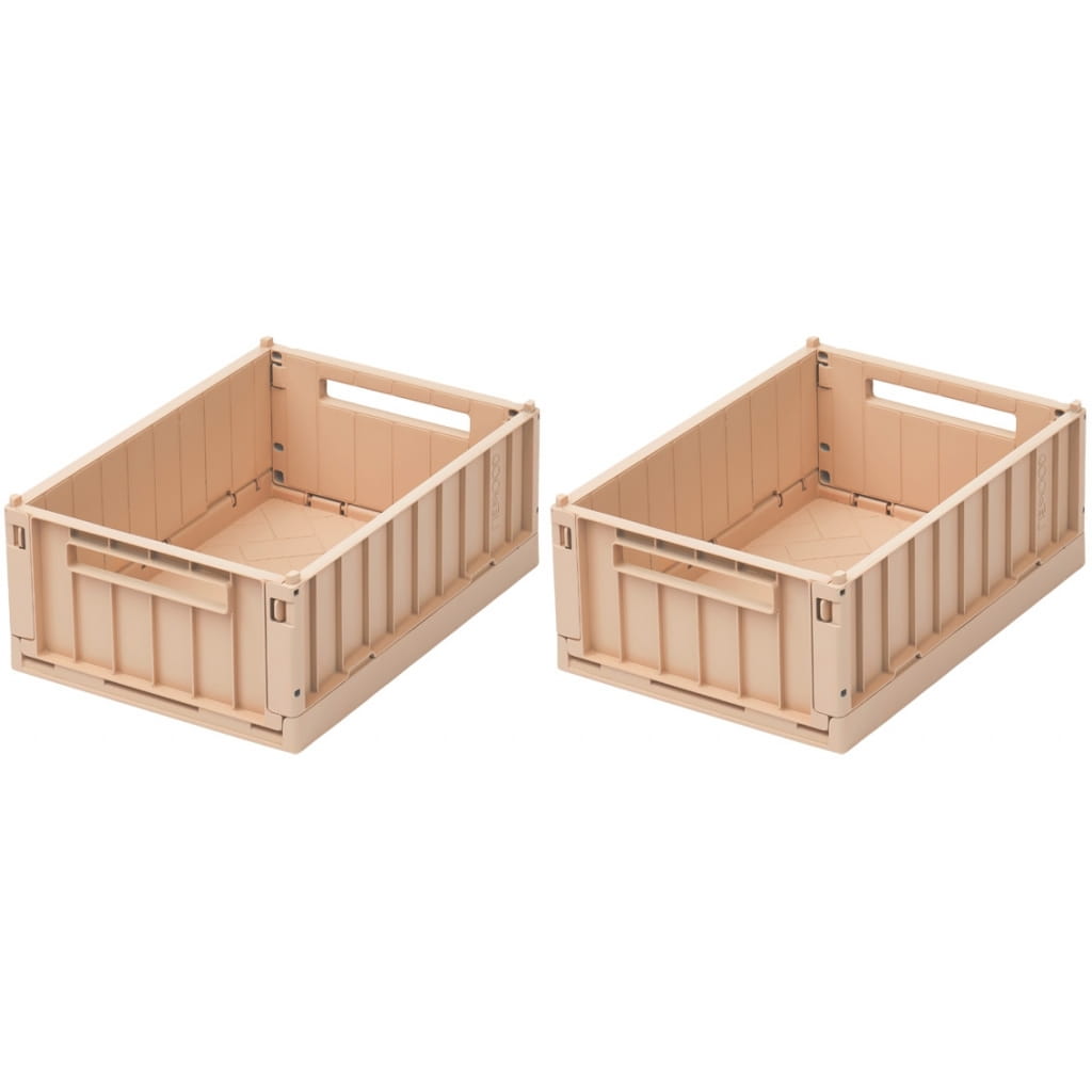 Zestaw skrzynek Weston (2 - pack) - rozm. S - tuscany rose - SLOW STORE